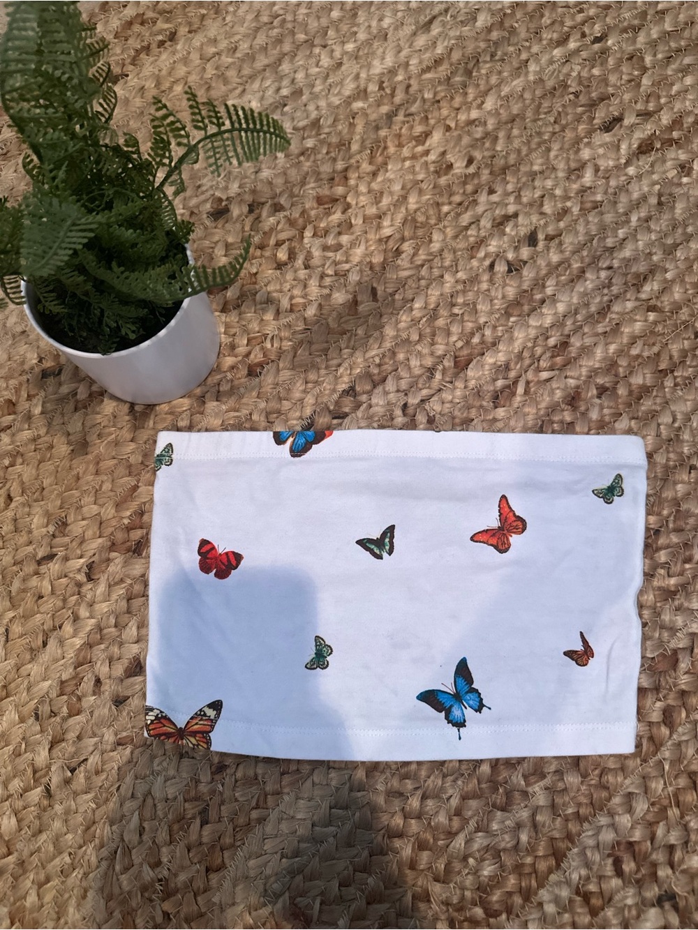 BUTTERFLY TUBE TOP